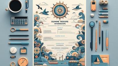 How to Write a Résumé for a Summer Internship